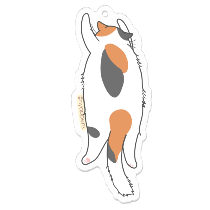 アクリルキーホルダー - 70 x 70 (mm)