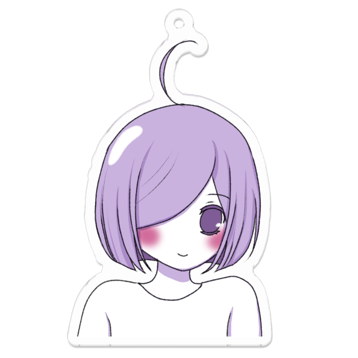 アクリルキーホルダー - 70 x 70 (mm)