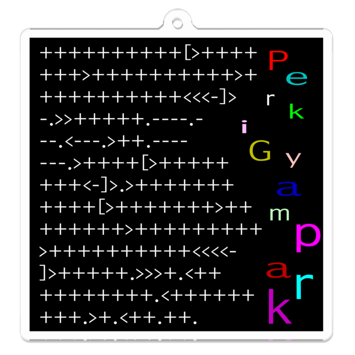アクリルキーホルダー - 70 x 70 (mm)