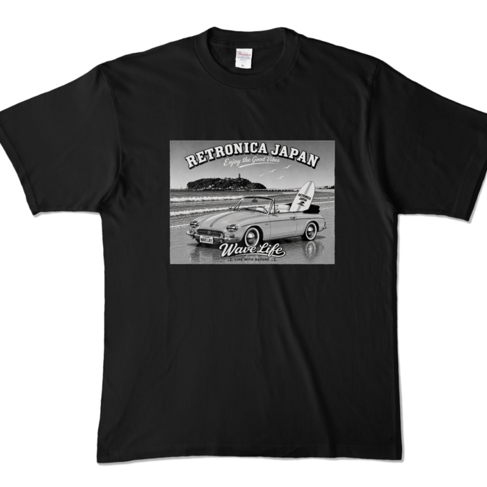 カラーTシャツ - XL - ブラック (濃色)