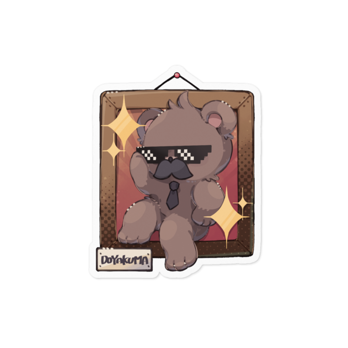 ステッカー - 100 x 100 (mm)