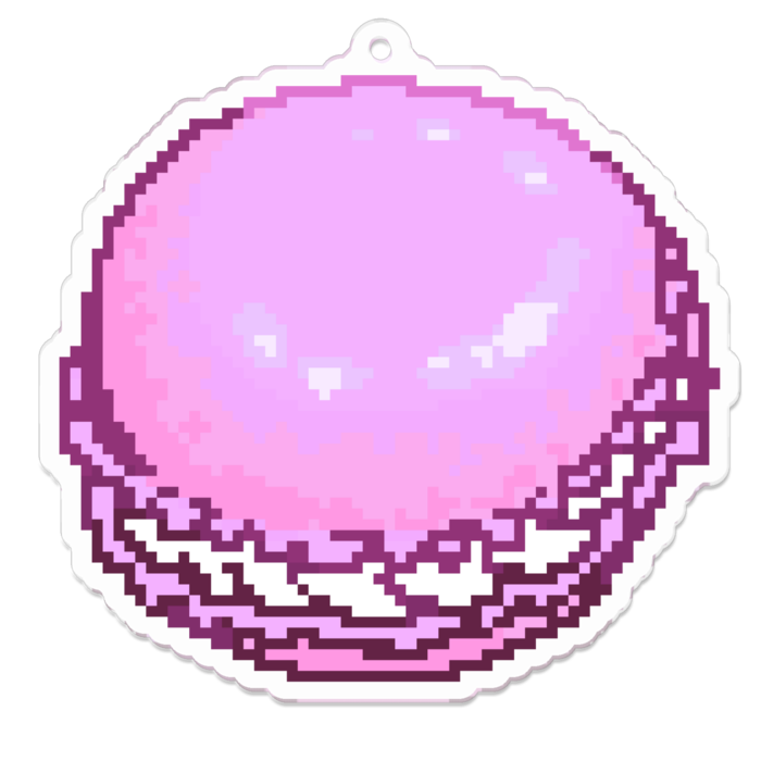 アクリルキーホルダー - 70 x 70 (mm)