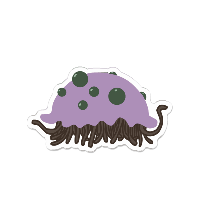 アクリルバッジ - 70 x 70 (mm)