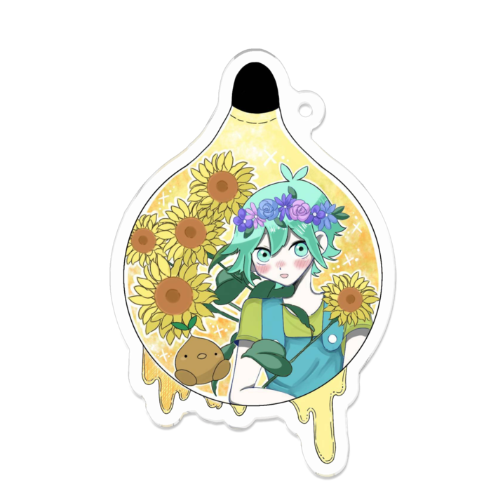 アクリルキーホルダー - 70 x 70 (mm)