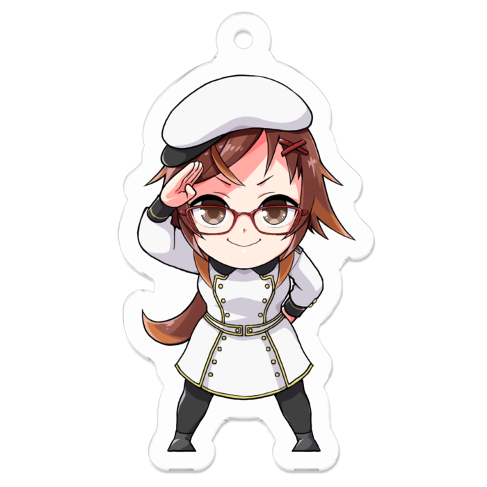 アクリルキーホルダー - 50 x 50 (mm)