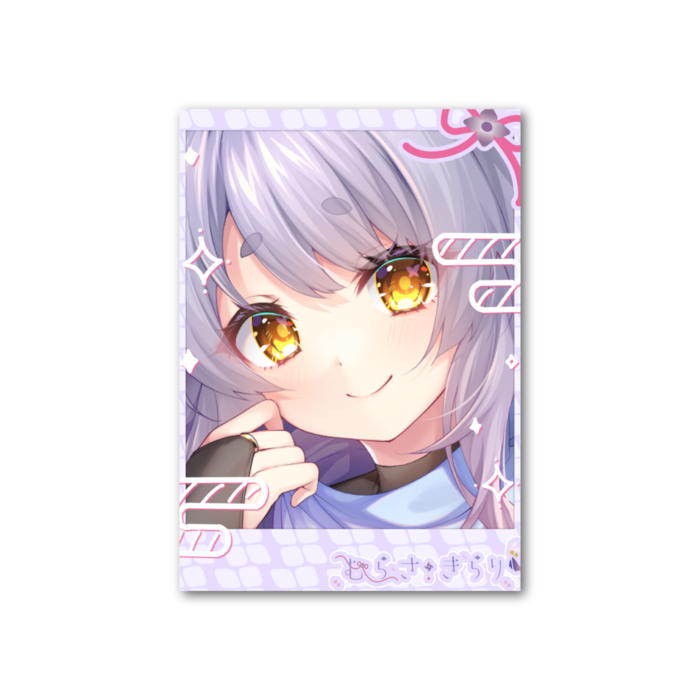 フォト風カード - 縦 - 片面