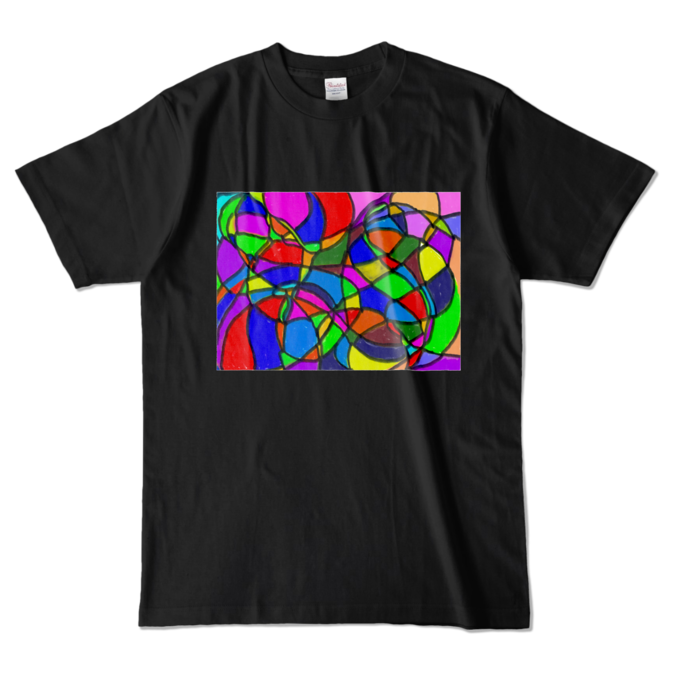 カラーTシャツ - L - ブラック (濃色)