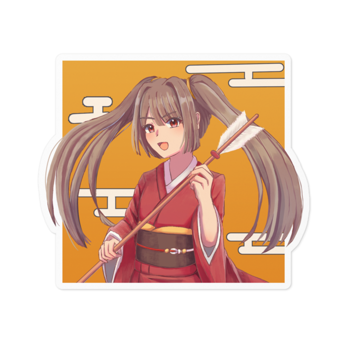 ステッカー - 100 x 100 (mm)