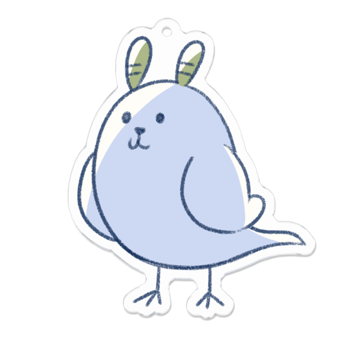 アクリルキーホルダー - 70 x 70 (mm)