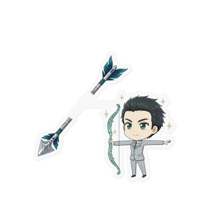 ステッカー - 100 x 100 (mm)