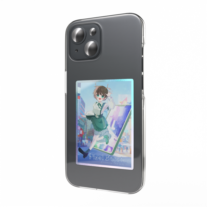 オーロラスマホステッカー - 縦