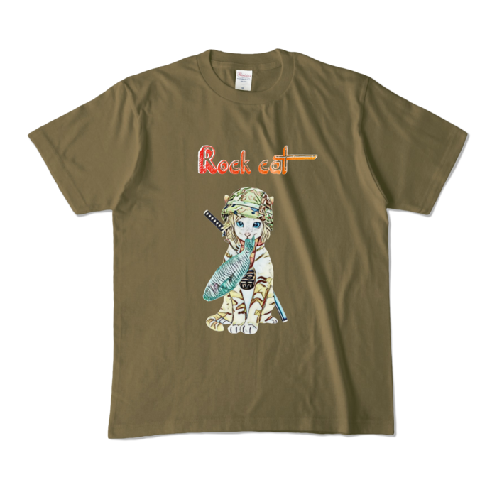 カラーTシャツ - M - オリーブ (濃色)