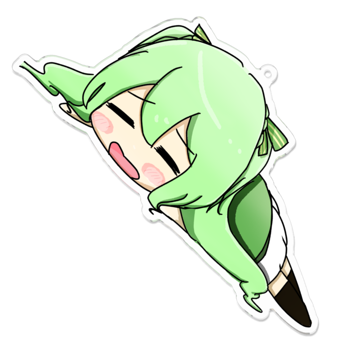 アクリルキーホルダー - 100 x 100 (mm)