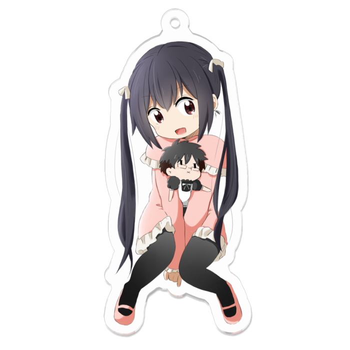 アクリルキーホルダー - 70 x 70 (mm)