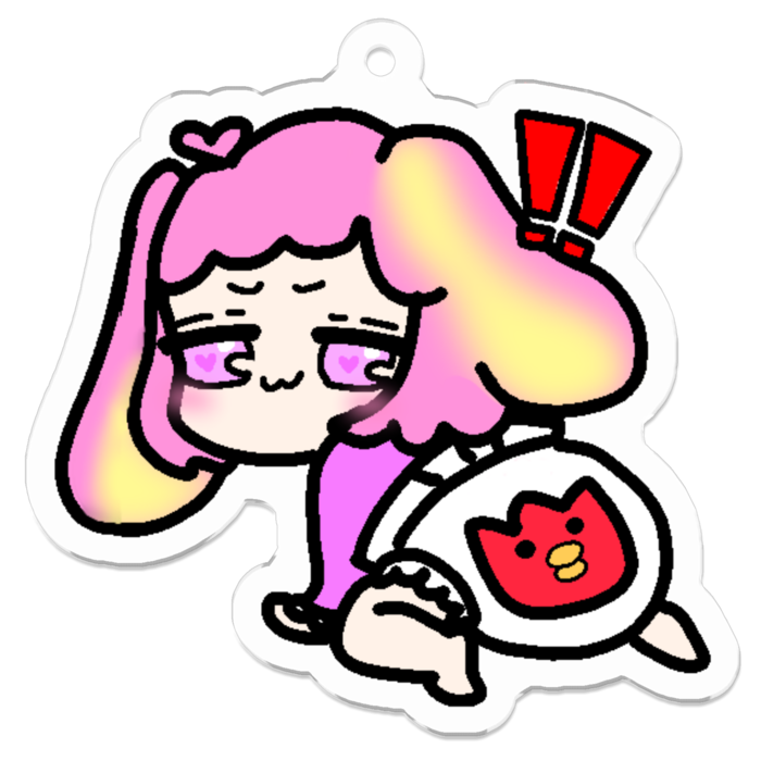 アクリルキーホルダー - 50 x 50 (mm)