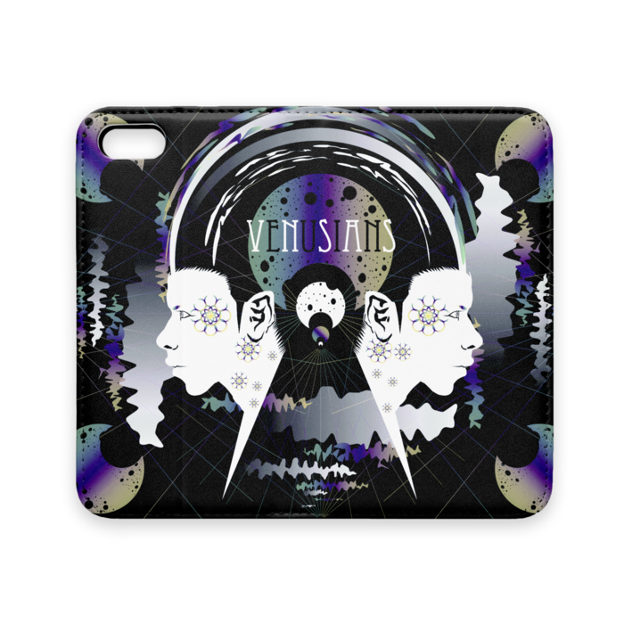 手帳型iPhoneケース（ベルトなし） - iPhone 5 / 5s / SE - ストラップ穴 なし