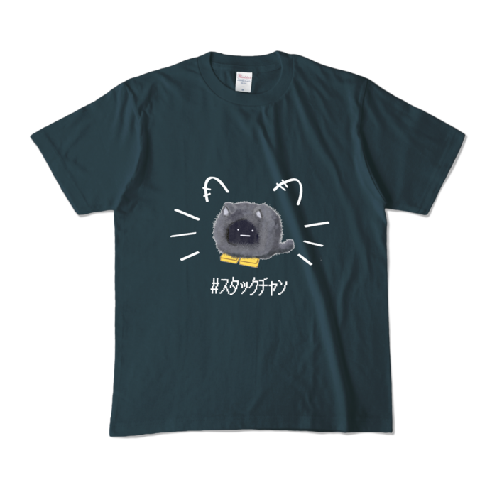 カラーTシャツ - M - デニム (濃色)