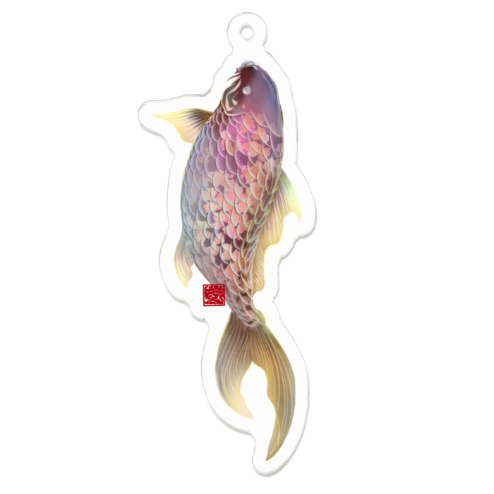 アクリルキーホルダー - 70 x 70 (mm)
