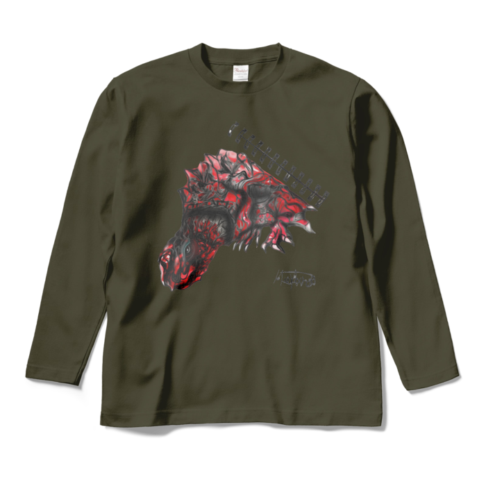 ロングスリーブTシャツ - M - アーミーグリーン