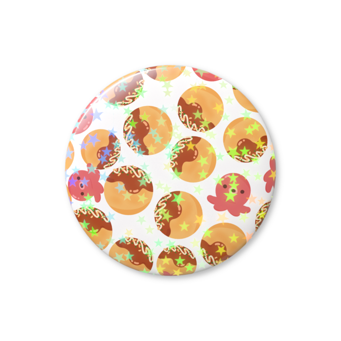 ホログラム缶バッジ - 32mm