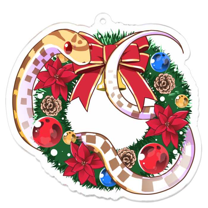 クリスマスアクキー(バター)