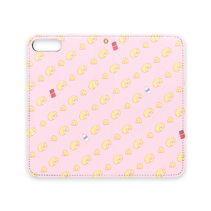 手帳型iPhoneケース（ベルトなし） - iPhone 8 Plus / 7 Plus - ストラップ穴 あり
