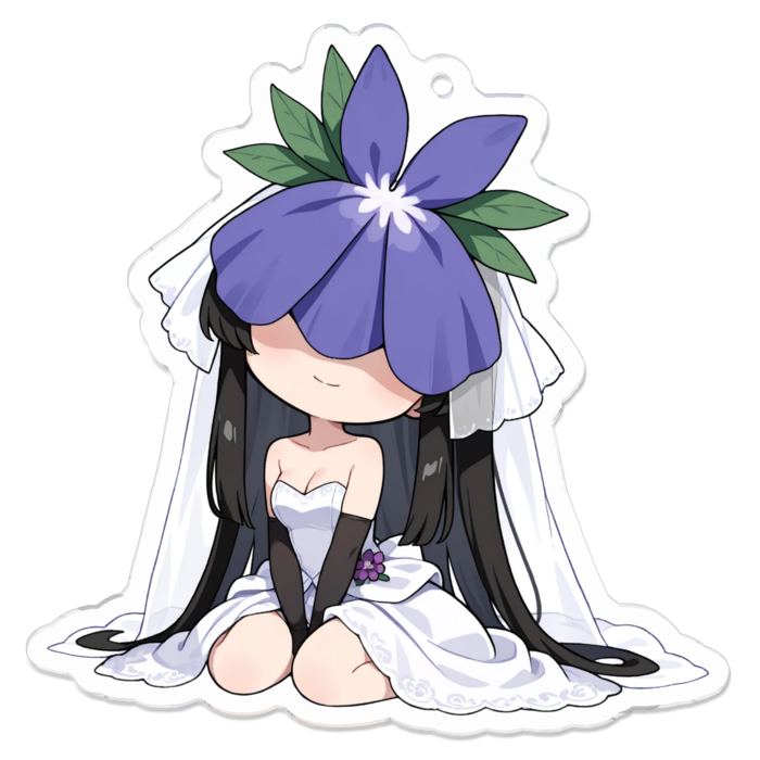 アクリルキーホルダー - 70 x 70 (mm)(キャラのみ)