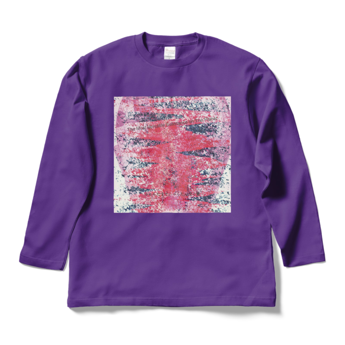 ロングスリーブTシャツ - L - パープル