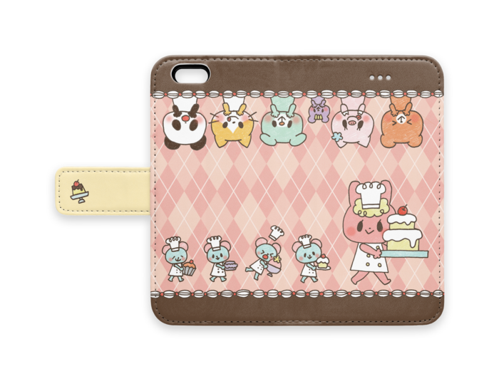 手帳型iPhoneケース - iPhone 6 / 6s - ストラップ穴 なし