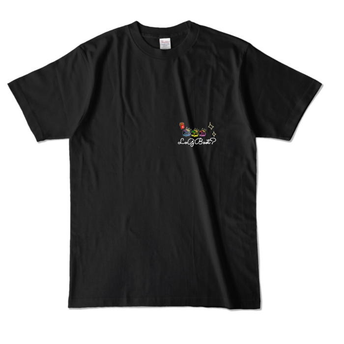 カラーTシャツ - L - ブラック (濃色)