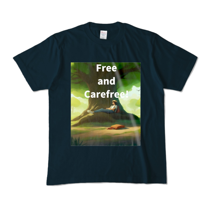 カラーTシャツ - M - ネイビー (濃色)