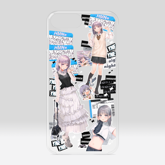 クリアiPhoneケース - iPhone 6 Plus / 7 Plus / 8 Plus