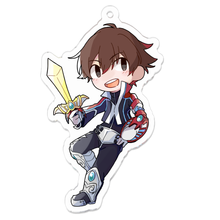 アクリルキーホルダー - 70 x 70 (mm)