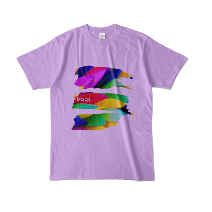カラーTシャツ - L - ライトパープル (淡色)