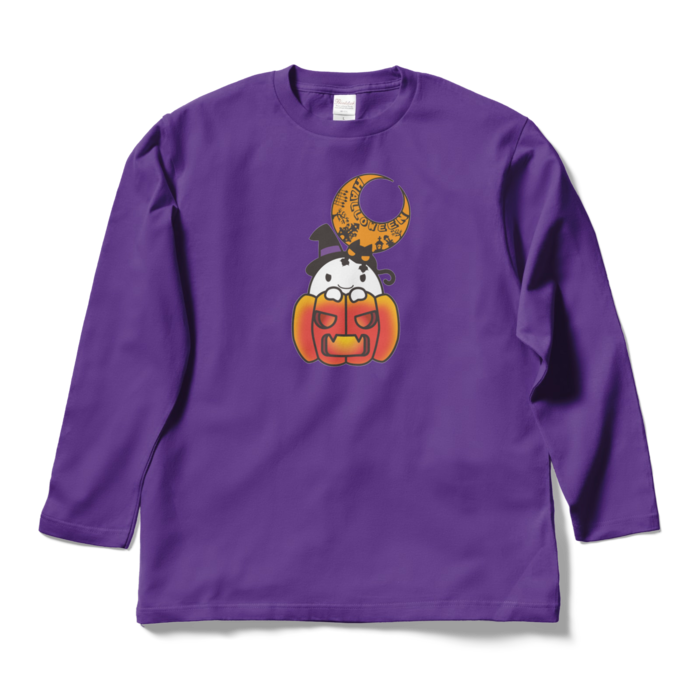 ロングスリーブTシャツ - L - パープル