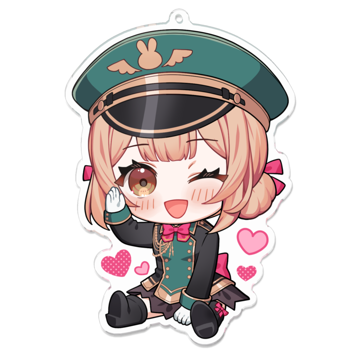 アクリルキーホルダー - 100 x 100 (mm)