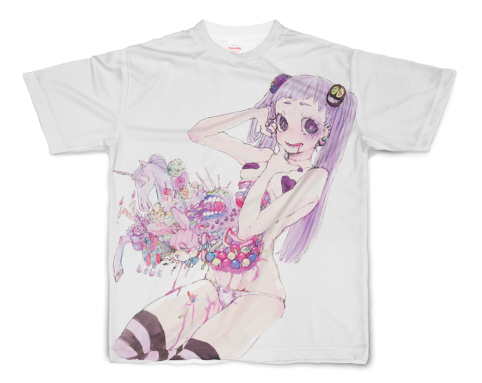 フルグラフィックTシャツ - S - 正面印刷のみ
