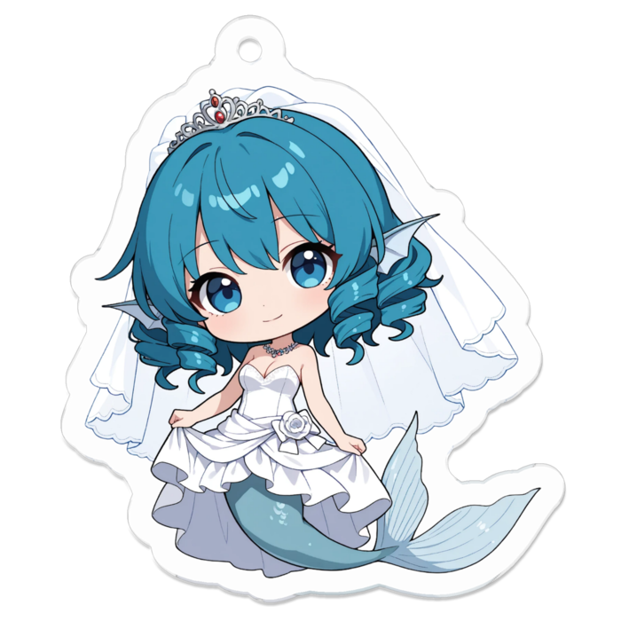 アクリルキーホルダー - 50 x 50 (mm)(キャラのみ)