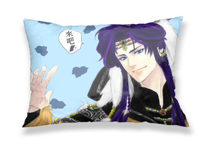 枕カバー - 43x63cm - 片面