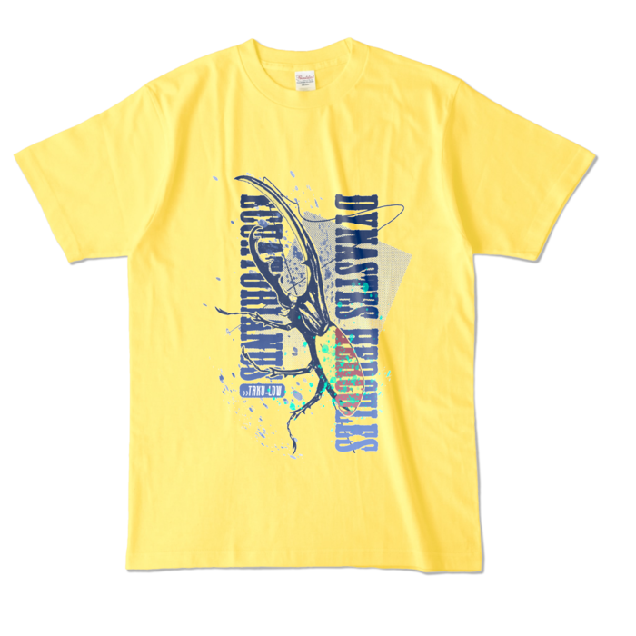 カラーTシャツ - L - イエロー （濃色）