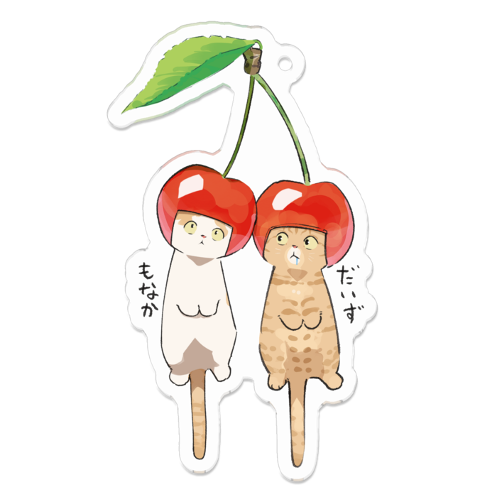 アクリルキーホルダー - 70 x 70 (mm)