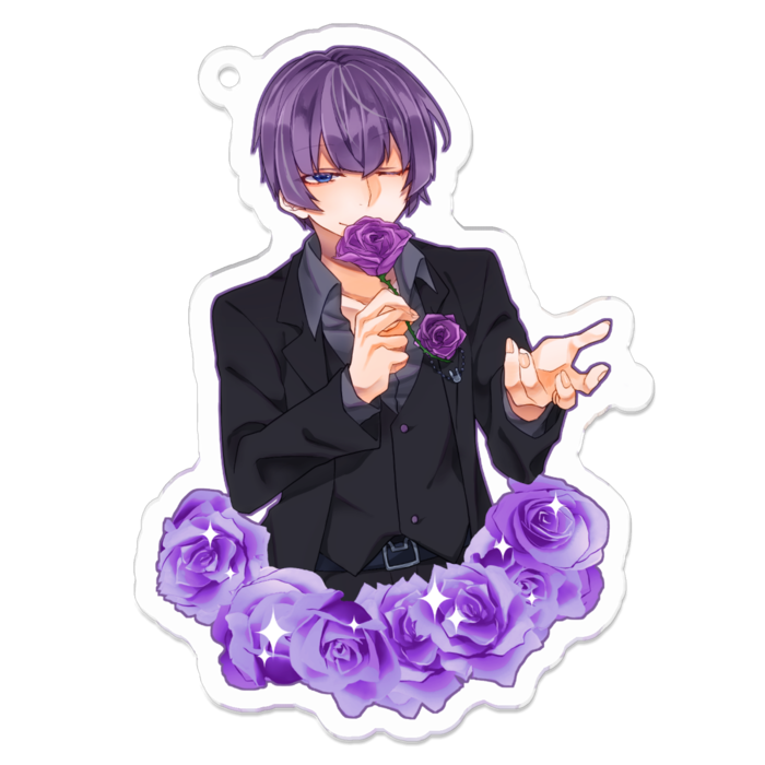 アクリルキーホルダー - 70 × 70 (mm)