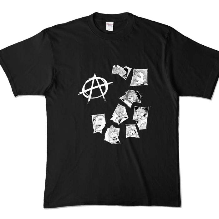 カラーTシャツ - XL - ブラック (濃色)