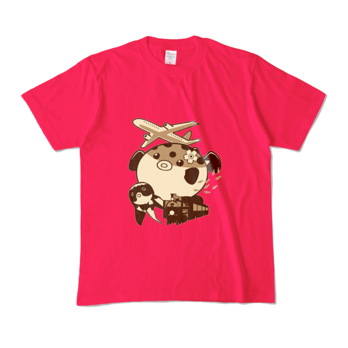カラーTシャツ - M - ホットピンク (濃色)