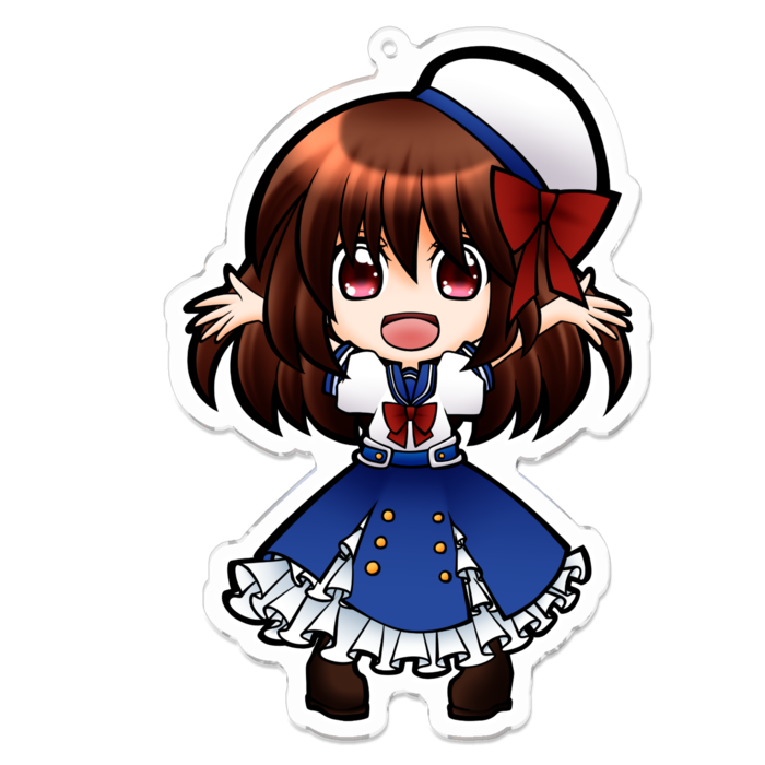 アクリルキーホルダー - 100 x 100 (mm)