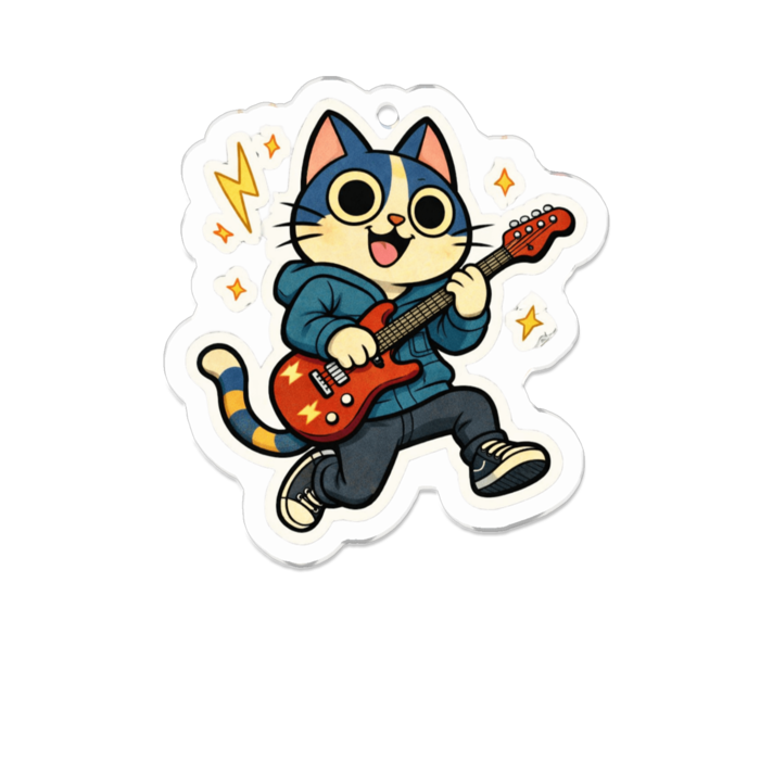 アクリルキーホルダー - 70 x 70 (mm)