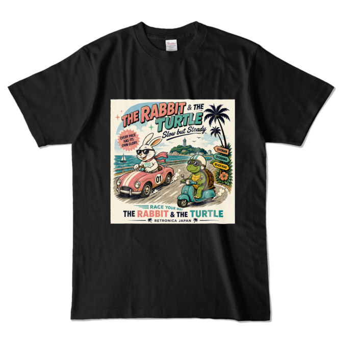 カラーTシャツ - L - ブラック (濃色)