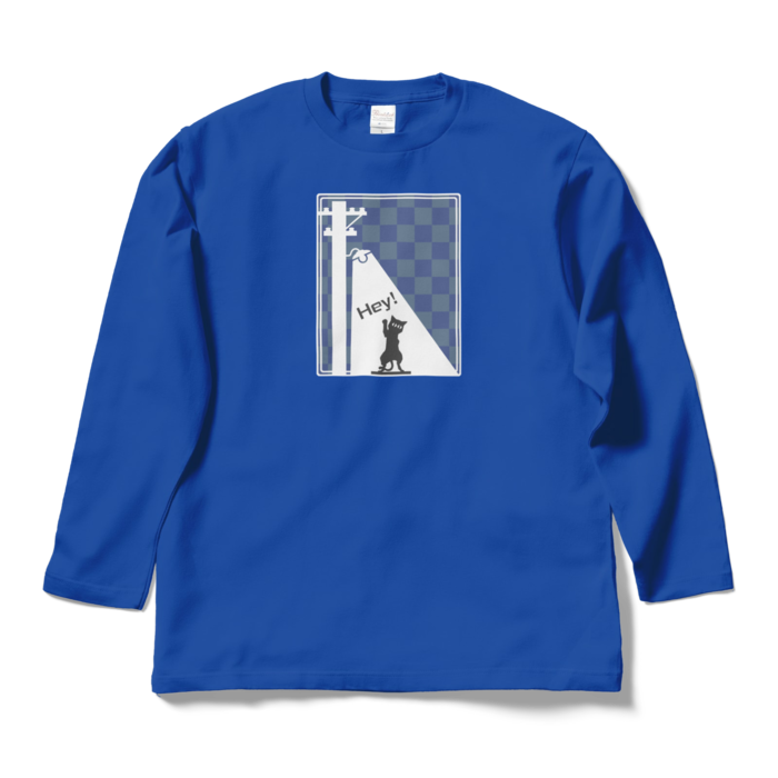 ロングスリーブTシャツ - L - ロイヤルブルー