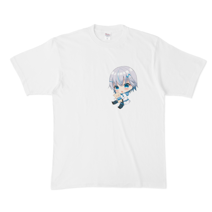 ワンポイントTシャツ - XL - 白