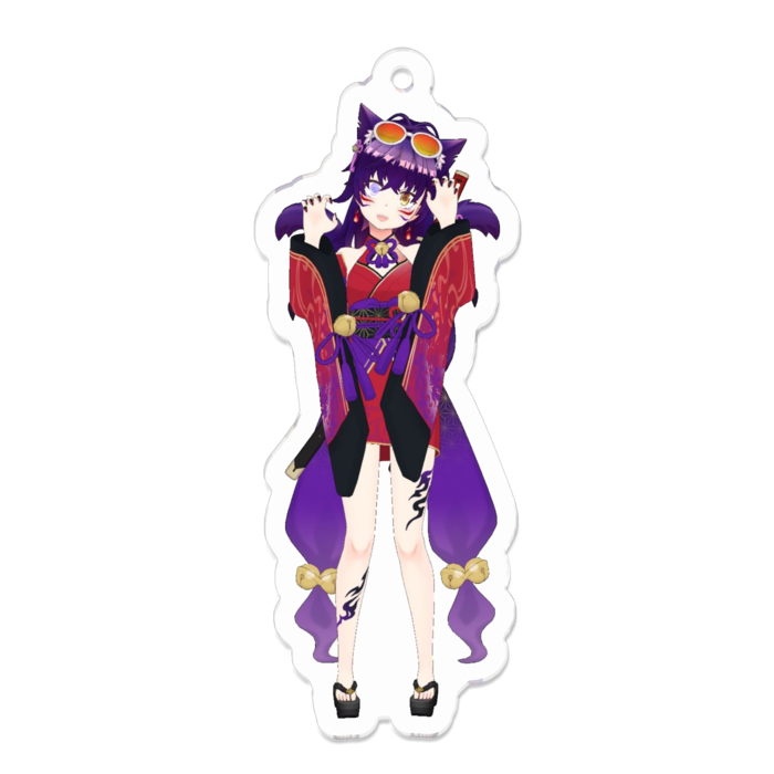 アクリルキーホルダー - 70 x 70 (mm)